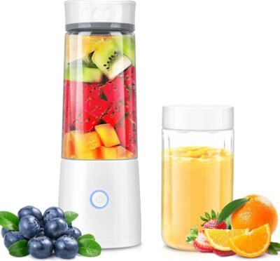 ジューサーミキサー、1つのデバイス、果物、野菜、アイスジュース、スムージーでの小規模、多目的、離乳食品、栄養補充、粉砕可能氷、2400 mlボトル、15000-18000高速ローテーション、