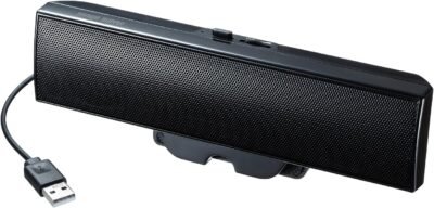 SANWAはMM-SPU17BKN USB SoundBarスピーカーを供給します