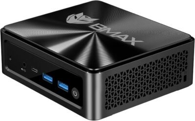 BMAX MINI PC AMD RYZEN 7 5825U 8C/16T 2.0-4.5GHz 64GBの交換、16GB DDR4、3200MHz、512GB NVME SSD、Windows11 Pro/Linux Mini PC、3スクリーン、4Kサイレント、パワーセービング、高速給与、迅速な貯蓄、金持ち