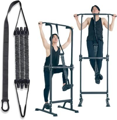 Ebitre（Xの長さと強度調整から選択する4種類）、Chin Up Assist Band、プルアップアシスト、プルアップバー、プルアップマシン、筋肉トレーニング