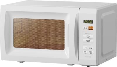 Yamazen YRM-HF171(W)マイクロ波、3.7 gal(17 l)、単一機能、単独での生活、hertzフリー、ターンテーブル、オートメニュー、全国的なタイマー関数、ホワイトと互換性