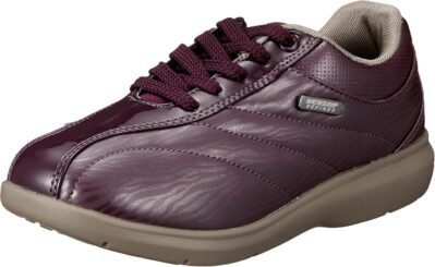 dunlop refind of010女性靴、防水、幅、4e、ストレッチ素材、女性の散歩スニーカー