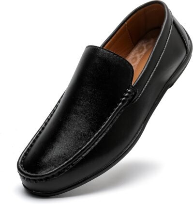 ZIITOPローファー、メンズドライビングシューズ、カジュアルシューズ、スリップオン、メンズシューズ、ビジネスシューズ、モカシン、ワークコマート用、滑り止め、軽量、通気性、歩きやすい