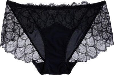 チャーメイクボディの女子ショーツ（シングルアイテム）、フィット感、通気性、伸縮性、レース、シアー