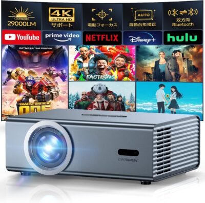 Ownew Projector 27000 Lumens Electric Focus GC357