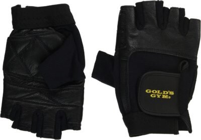 ゴールドジム（金のジム）exレザーグローブg3403