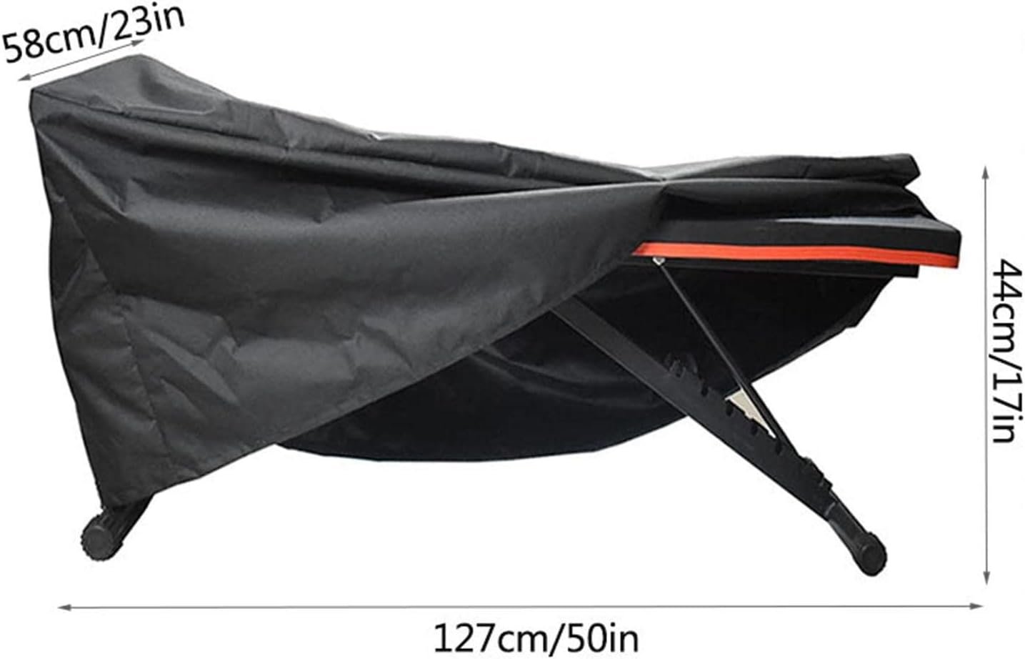 ボードカバー、ウェイトベンチカバー|ジムベンチシートウェイトカバー|ウェイトベンチ用のドローストリングを備えたフィットネスベンチプロテクター、 - 이미지 6