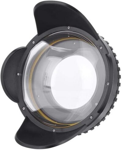 シーカエル67mm魚眼レンズシェード -60m防水水中カメラハウジングケース -光学ガラス反射防止コーティング -デジタル一眼レフカメラやミラーレスカメラに最適