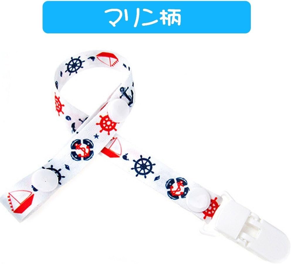 SMT Pacifier Holderスタイリッシュなおもちゃベビーカーストラップベビーベビークリップ調整可能長さ3(ユニセックス) - 이미지 4