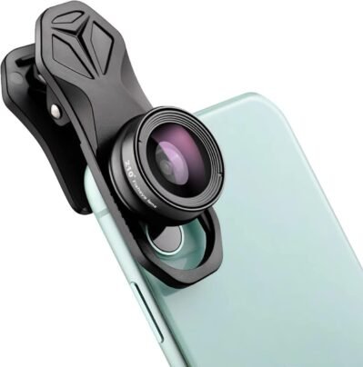 Alilusso 210°魚眼レンズ、スマートフォン用のカメラレンズ、クリップ、セルフィーレンズ、iPhone、Sony、Sharp、Huaweiなど、簡単にインストールできる