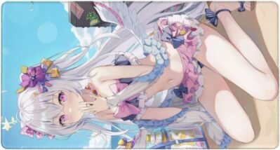 マウスパッドブルーアーカイブマウスパッドブルーアーカイブ白洲アズサゲーミングマウスパッドコンピューターマウスパット0.3cmのゴム製のゴム製デスクパッドマウス用パッドpc