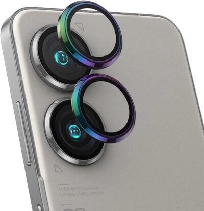 Asus Zenfone 9カメラフィルムMiimall Asus Zenfone 9レンズガラスフィルムアンチフィンガープリントイージーインストールガラス材料材料Asus Zenfone 9保護レンズフィルム（さまざまな
