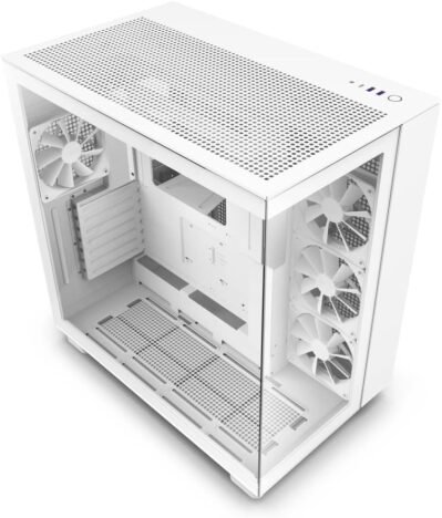 NZXT H9フローCM-H91FW-01二重層中央タワーPCケース [White]