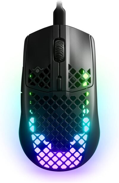 Steelseries 62612JワイヤレスAerox 3ワイヤレスオニキス2022 Truemove Air Sensor Quantum Wireless 2.0 Technology IP54 Standard Waterfroof DustProof