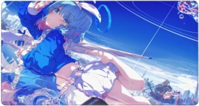 マウスパッドブルーアーカイブマウスパッドブルーアーカイブアロナゲーミングマウスパッドコンピューターマウスパット0.3cmのゴム製のゴム製デスクパッドマウス用パッドpc