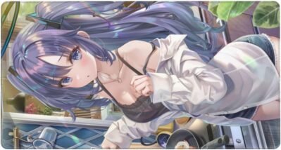 マウスパッドブルーアーカイブマウスパッドブルーアーカイブ早瀬ユウカゲーミングマウスパッドコンピューターマウスパット0.3cmのゴム製のゴム製デスクパッドマウス用パッドpc