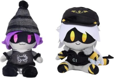 （2パック）殺人ドローンぬいぐるみ動物ホラーゲーム玩具殺人ドローンぬいぐるみ無機キラーぬいぐるみぬるぬる漫画少なく豪華な誕生日プレゼント（セットセット）