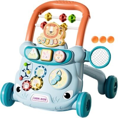 BMUCPベビーウォーカー、ベビーウォーカー – スタンドトイーアクティビティウォーカーシートウォーカー – 開発ウォーカー多機能ベイビーウォーカー感謝祭の男の子の女の子