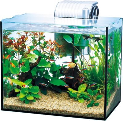 Tetra GA-300Fすべてのガラス水族館、トロピカルフィッシュ、ライスフィッシュ、金魚