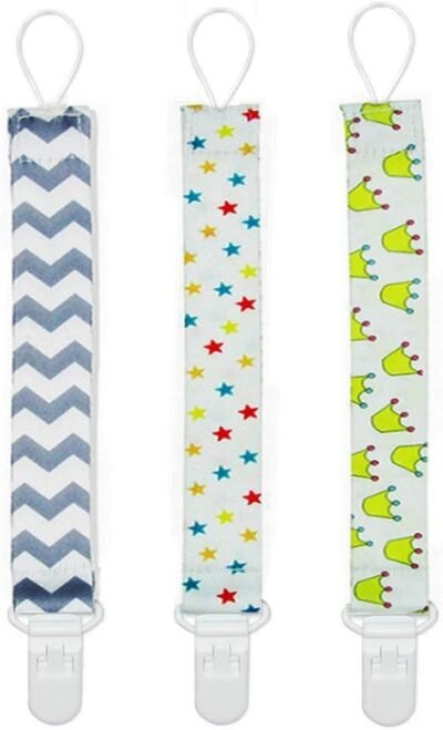 SMT Pacifier Holder Toyベビーカーストラップベビークリップストリングセット3（文字列タイプ02）