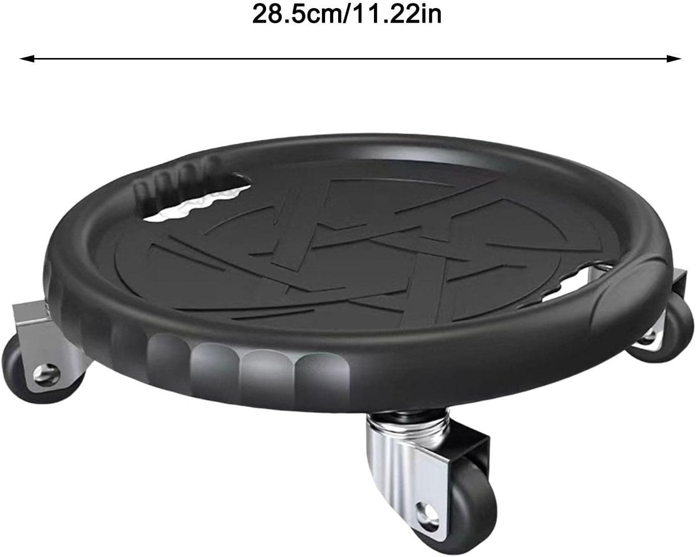 マット付き腹部フィットネスローラー - ノイズレス腹部運動機器 - 筋肉コア筋力トレーニングツール - コアワークアウト用腹部ホイールローラー - ジムの150kgの重量容量スポーツ機器 - 이미지 2