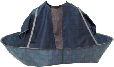 Cogit Children’s Haircut Cape、大人と子供に適した、ブラックウォッチ、直径35.4インチ(90 cm)