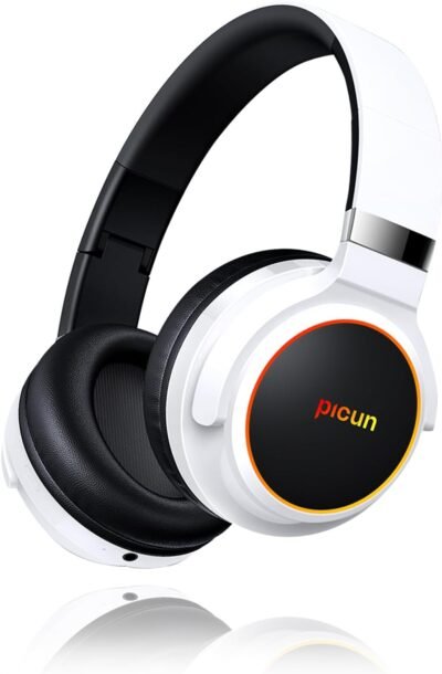 ヘッドフォン、Bluetooth 5.3、ワイヤレスイヤホン、有線ワイヤレス、Hifiハイサウンド品質、ディープベース、眩しい呼吸ランプ、遅延なし、密閉、軽量、折りたたみ、耳ヘッドフォン、最大100まで