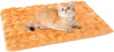 猫マットベッド、犬ベッドマット、犬猫用家具ペットソファマット –  ペットベッドパッド、冬用保温猫犬ベッドマット、室内猫用猫ウォーマーマット