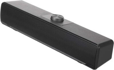 Soundbar Computer Speaker USB Wired Stereo Bassサラウンドサウンドボックス3.5mmオーディオ入力TV SoundBar