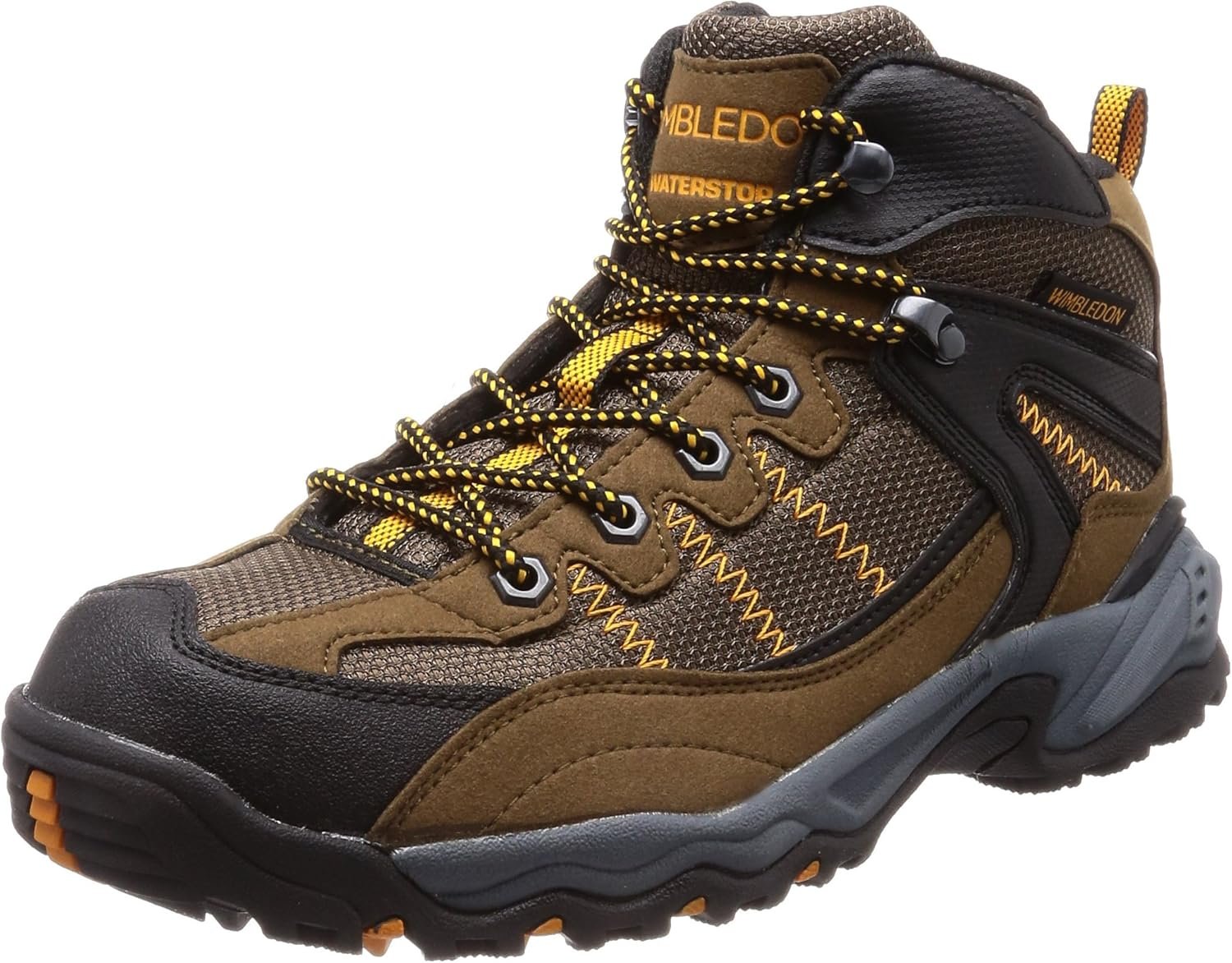 ウィンブルドンWB M047WSメンズトレッキングシューズ、ハイキング、屋外、登山、防水デザイン、ワイド