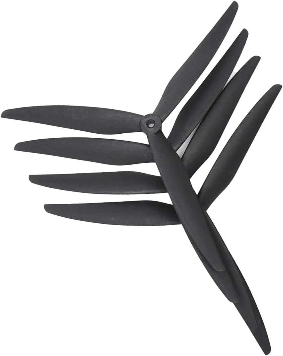 プロペラプロペラ4個105010インチインチブラック3ブレード/トライブレードプロペラプロペラrc fpvレーシングドローン用