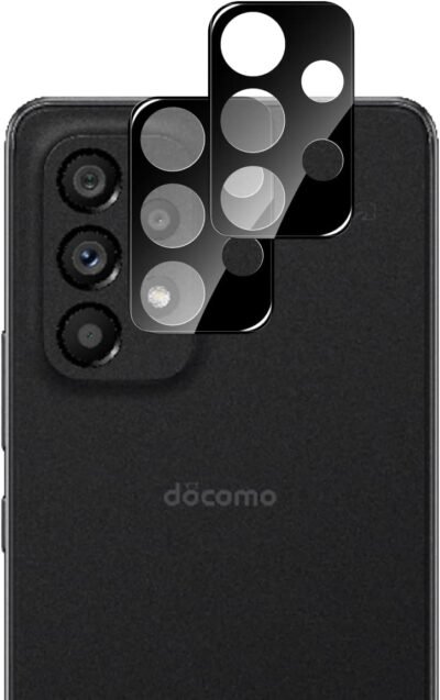 Wigsii互換性のあるGalaxy A53 5Gカメラフィルム [2 Sheets] AGC日本で作られているアサヒガラス素材、Galaxy A53 SCG15 / SC-53Cカメラ保護フィルム、ウルトラ薄、9H硬度、衝撃プルーフ、スクラッチ耐性、スクラッチ耐性、