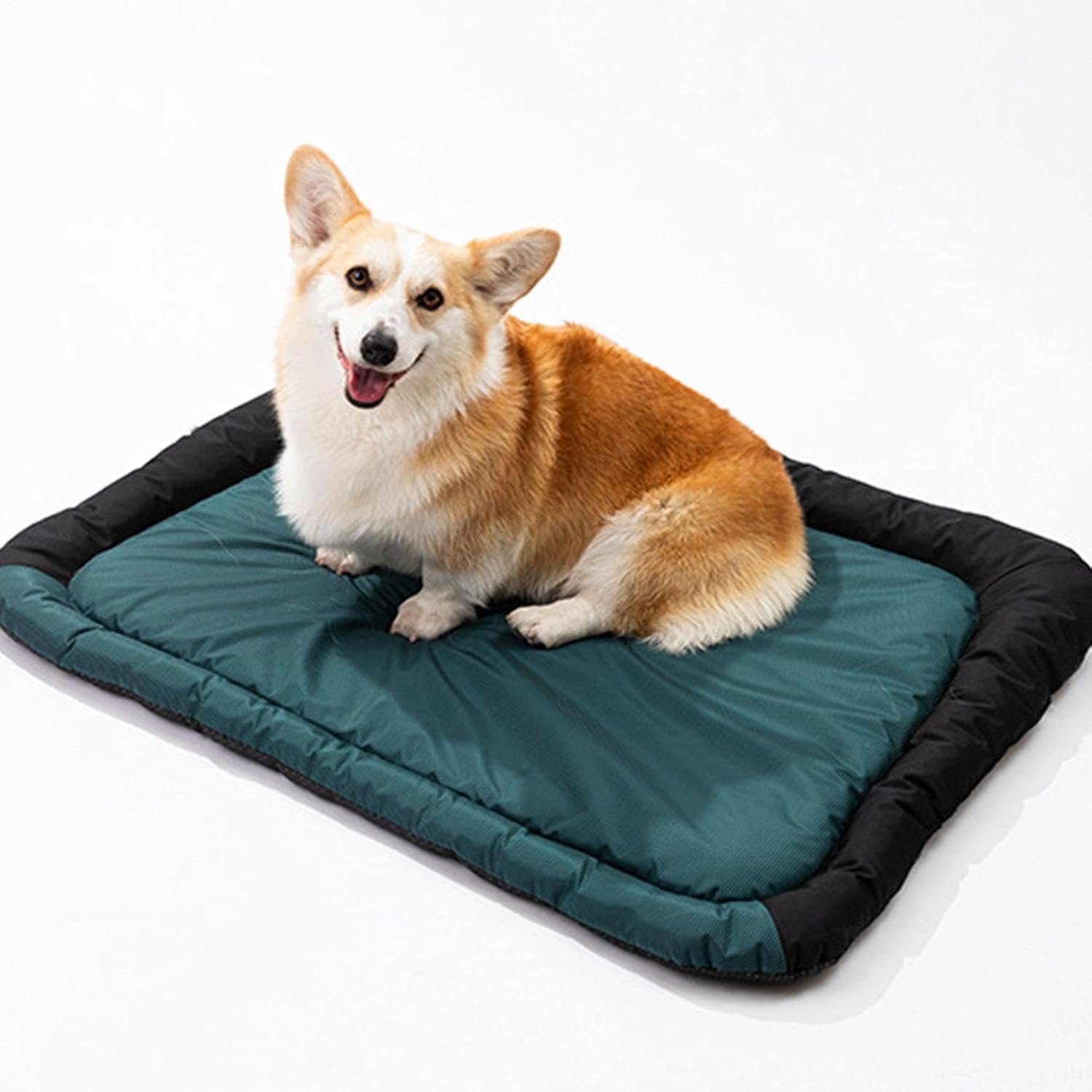 犬用クレートマット、犬用クレートベッド、オックスフォードドッグクッション - 滑り止め犬用レストブランケット滑り止め犬用レストブランケット洗濯可能 - 이미지 3