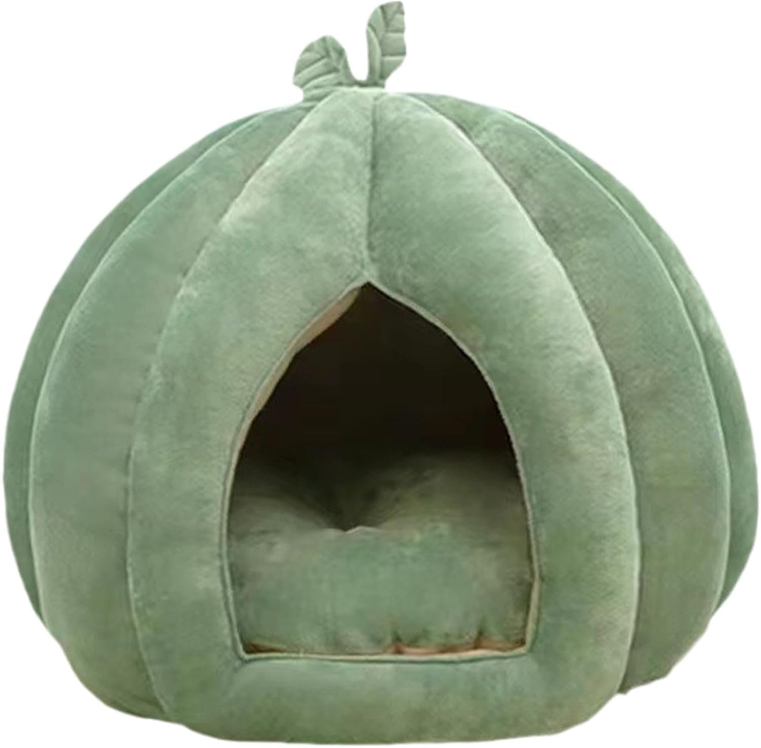 密閉型猫ベッド -室内用猫家具、快適な猫ハウス | 居心地の良い猫の洞窟ベッド、柔らかい豪華な密閉ペットベッド、暖かい猫の巣猫家具、子猫、小型犬、冬、自宅、屋内用の猫の隠れ家
