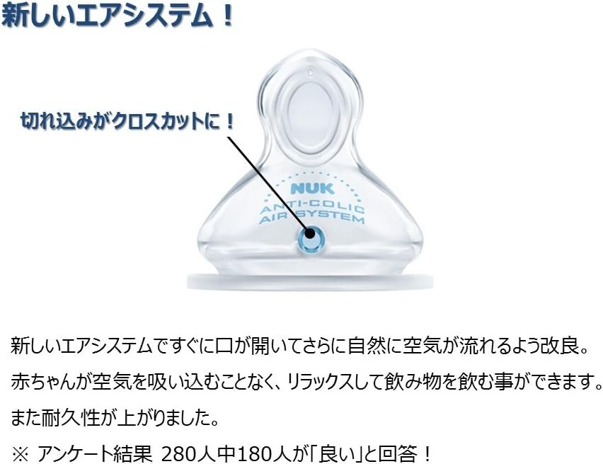 NUKプレミアムチョイス交換用ニップルシリコン - 이미지 3