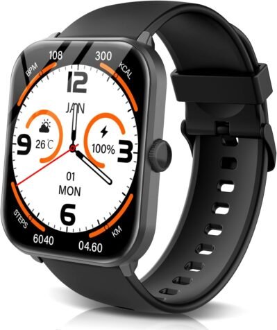 （2024 Ultimate Advancement Model）スマートウォッチ、コール機能、Bluetooth 5.3、iPhone互換、Android互換、多機能スマートウォッチ、1.9インチの大画面、100種類のエクササイズモード、IP68