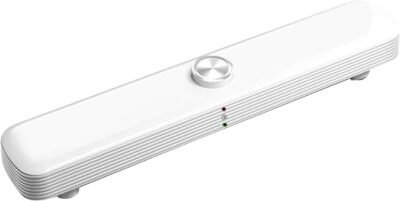 テレビサウンドバー3.5mm有線サウンドバーリッチベースUSB搭載サウンドバースピーカー用テレビ（色：白、サイズ：1つのサイズ）