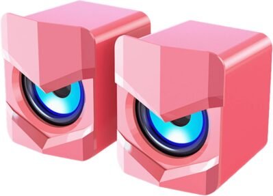 コンピュータースピーカーPCスピーカーゲームスピーカーラウドゲーミングスピーカーマルチメディアスピーカーミニスピーカーサラウンドサラウンドLEDライトサウンドバーステレオUSB搭載補助サブウーファー携帯電話用サブウーファー