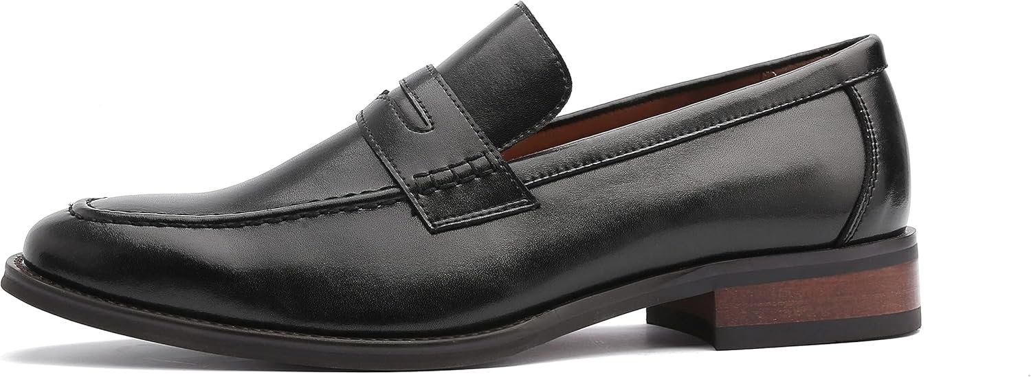 Jo Marino GT301本物の革の男子ビジネスシューズ、U-Tip、Loafer、Men's Shoes、Anti-Slip - 이미지 3