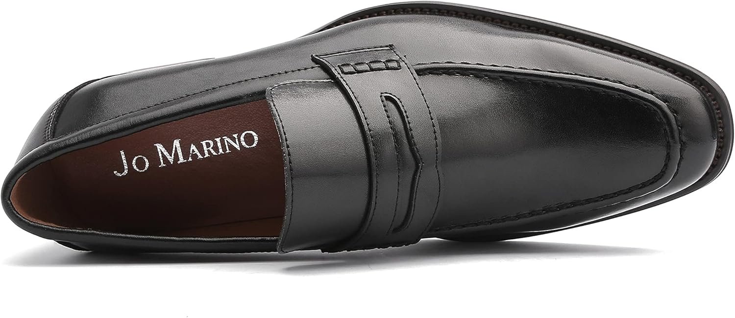 Jo Marino GT301本物の革の男子ビジネスシューズ、U-Tip、Loafer、Men's Shoes、Anti-Slip - 이미지 5