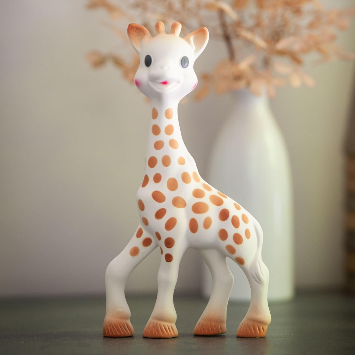 Sophie Giraffeシリーズギフトセット(赤い箱)、ベビーシャワー、本物の日本製品、Vulli、歯、かわいい、赤ちゃん、0年、1歳、人気、初めてのおもちゃ(Giraffe Sophie - 이미지 2