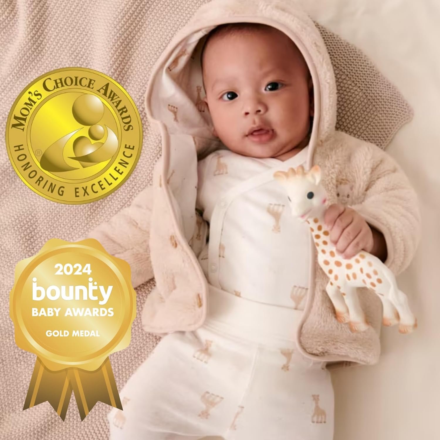 Sophie Giraffeシリーズギフトセット(赤い箱)、ベビーシャワー、本物の日本製品、Vulli、歯、かわいい、赤ちゃん、0年、1歳、人気、初めてのおもちゃ(Giraffe Sophie - 이미지 7