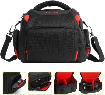 フライクリートカメラケース、SLRカメラバッグ、デジタルショルダーバッグ、カメラバックパック、雨のカバー、防水、水忌避剤、調整可能なメカニズム、多機能、ユニセックス、カメラジャケット、屋外アクティビティ、屋外アクティビティ、