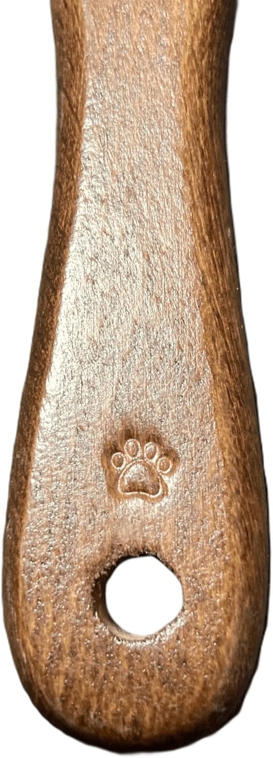 シャインブラシポリッシュブラシ、柔らかい馬の毛、足のマーク、犬、猫、ペット、細いブラッシング、グルーミング - 이미지 4