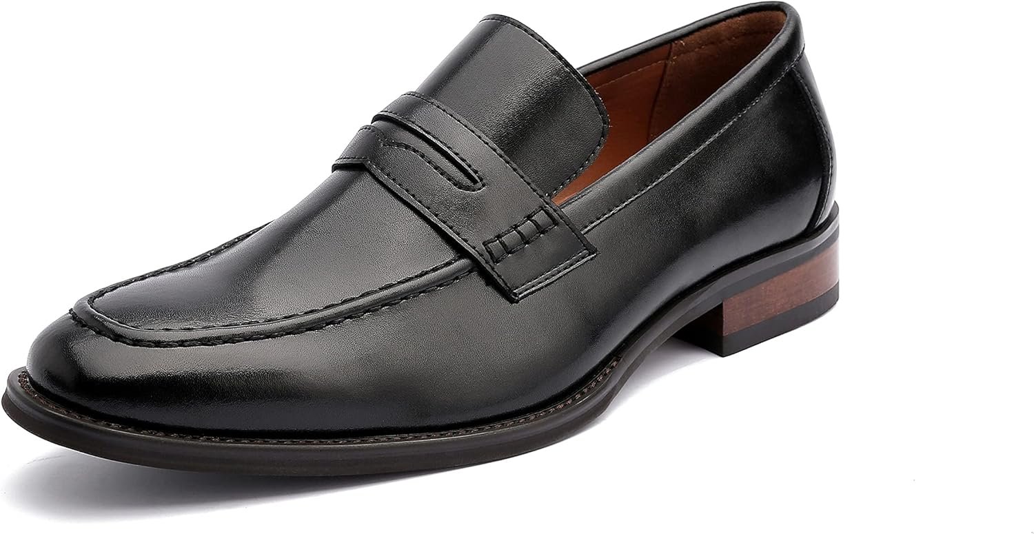 Jo Marino GT301本物の革の男子ビジネスシューズ、U-Tip、Loafer、Men's Shoes、Anti-Slip - 이미지 2