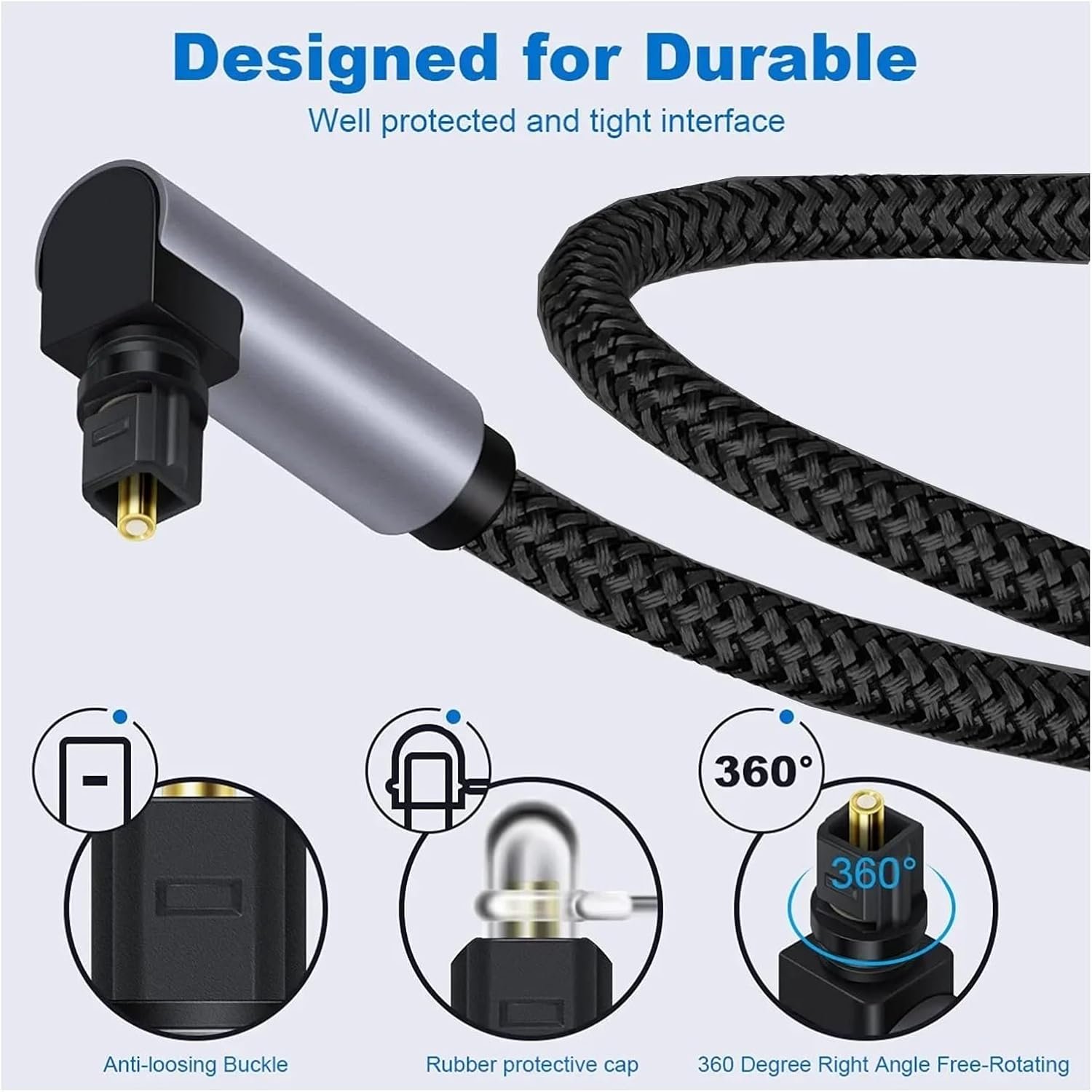 ハイファイデジタル光オーディオケーブル90 - 이미지 3