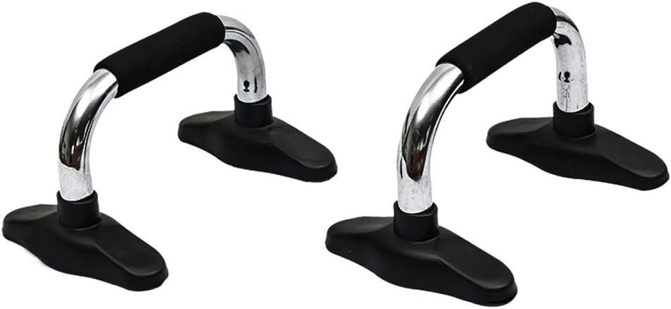 プッシュアップバーグリップハンドルフィットネスエクササイズトレーニングボディとH字型プッシュアップスタンドスリップ、プッシュアップ、筋力トレーニング、身体の修正、ダイエット(色:黒、サイズ:10.0 x 8.1 x 3.1インチ(25 x 20.5 x 8 cm)