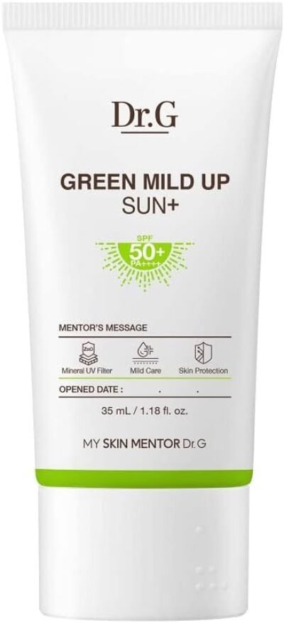 Dr. G SPF 50+グリーンマイルドサンクリーム、1.3 fl oz(35 ml)