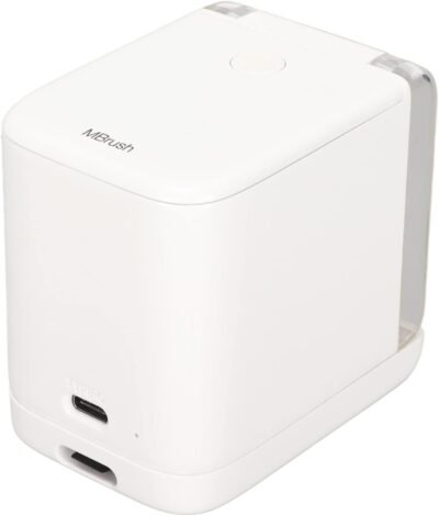 ミニポケットカラープリンターwifi 1200dpiポータブルカラー印刷プラスチックファブリックファブリックメタルDiy tシャツ服靴電話ケースタイプC充電式