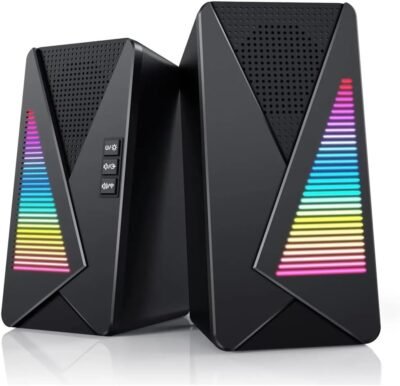 YMGSCCスピーカーANVILステレオサラウンドミュージックゲームサウンドバー用デスクトップPCスピーカー